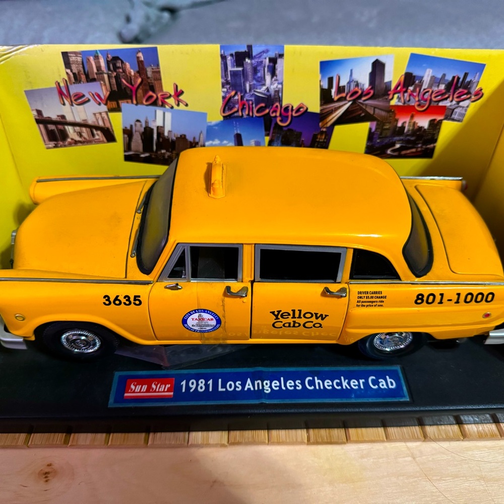 Sun Sar 1981 Los Angeles Checker Cab